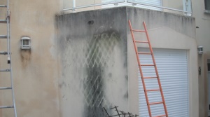 Nettoyage façade après