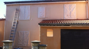 Peinture façade avant